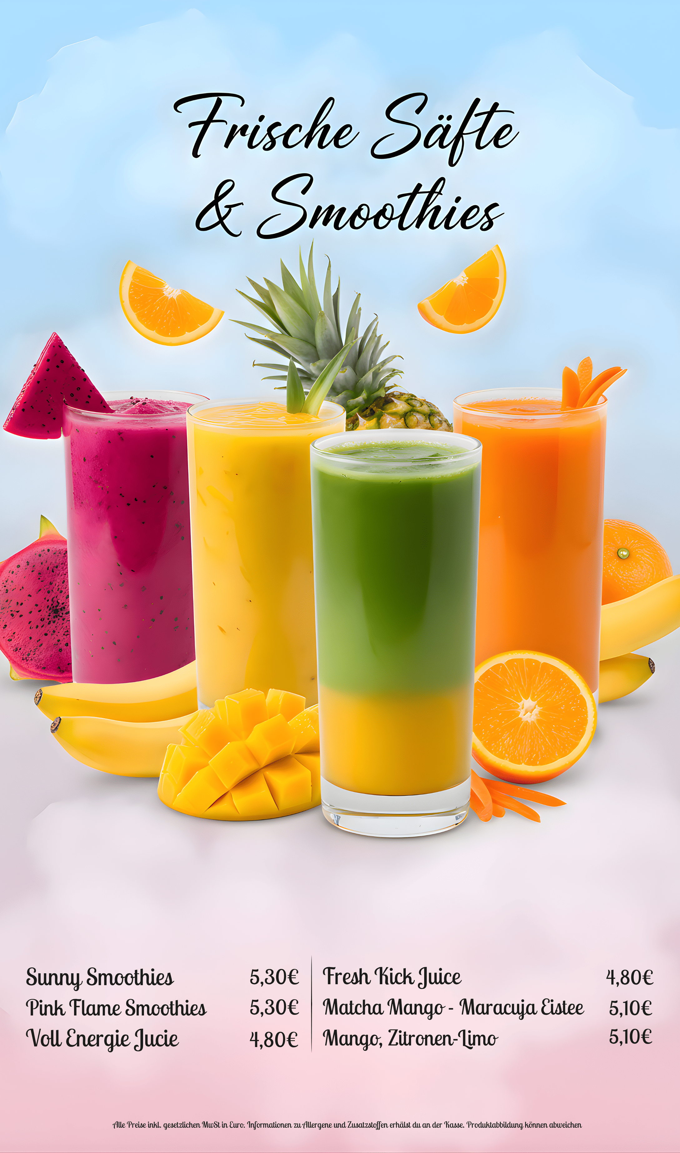 Fresh Juice & Smoothies